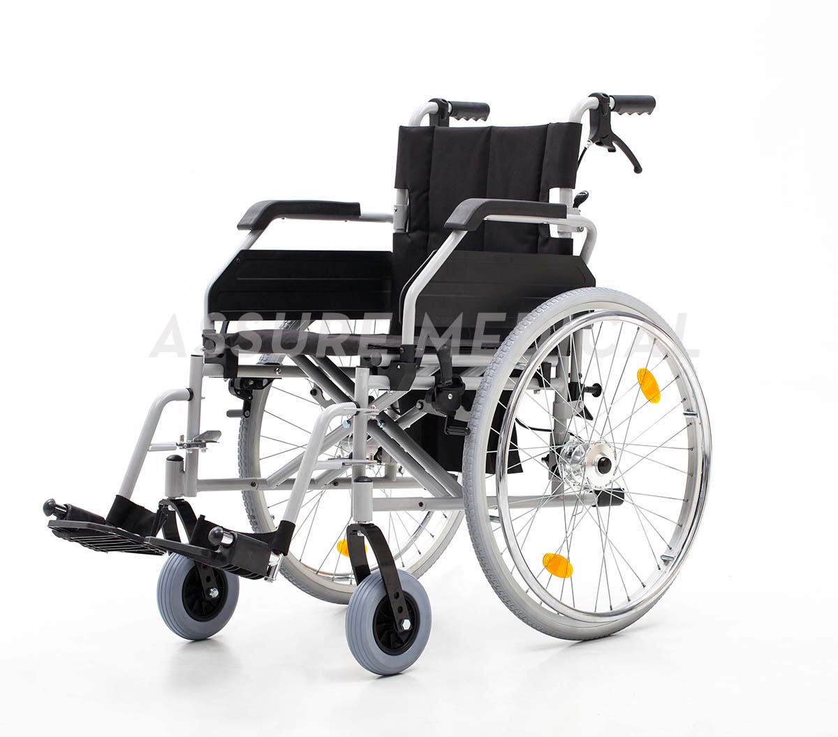 YJ-038 Muti-Functional Comfortable steel manual wheelchair 