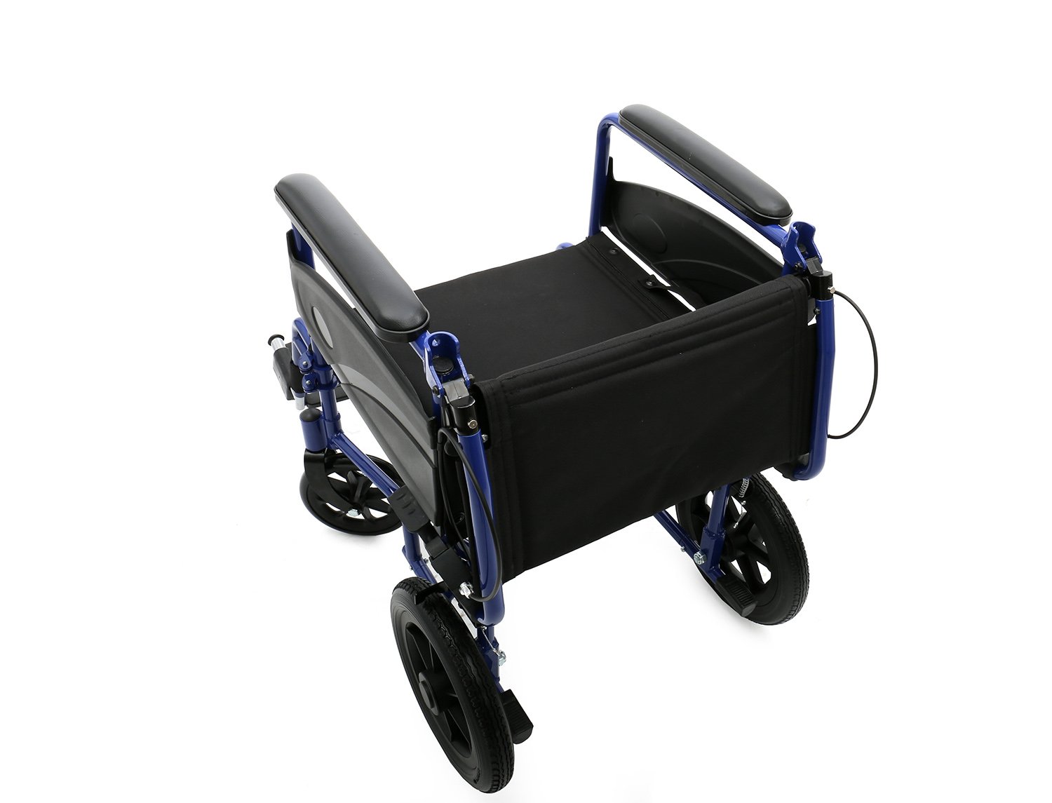 AL-BL03H Aluminum Light Weight Transport Wheelchair with attendant brake